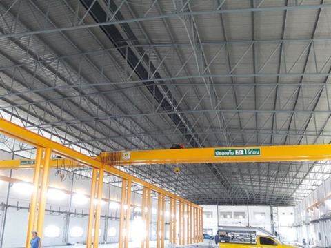 ติดตั้งและตรวจสภาพเครน